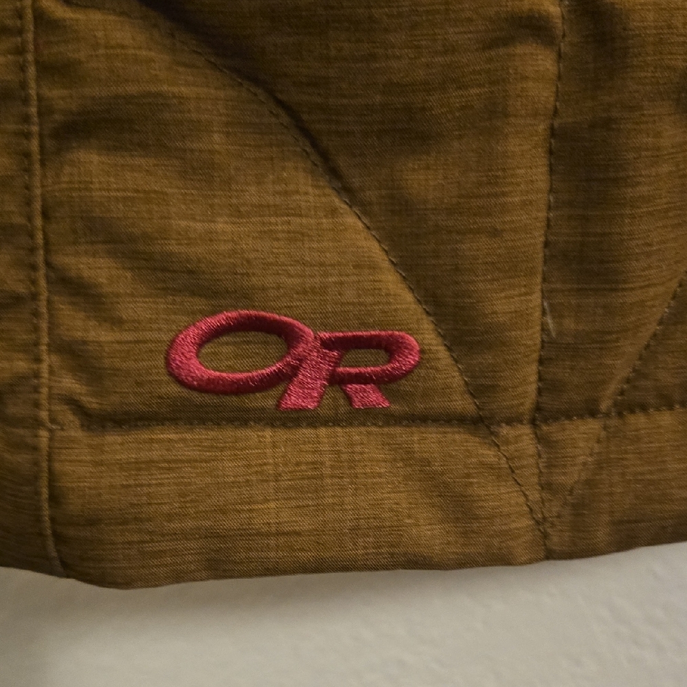 Outdoor Research Hooded Long Puffer Jacket - Tech Brown - Medium - Picture 9 of 16
